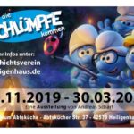 Aus aktuellem Anlass vorzeitig beendet - Die Schlümpfe erobern das Museum Abtsküche in Heiligenhaus