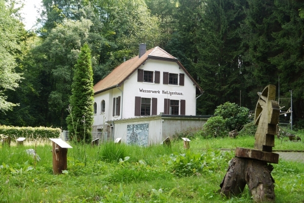 Wasserwerk im Paradies Waldmuseum Foto Stadt Heiligenhaus