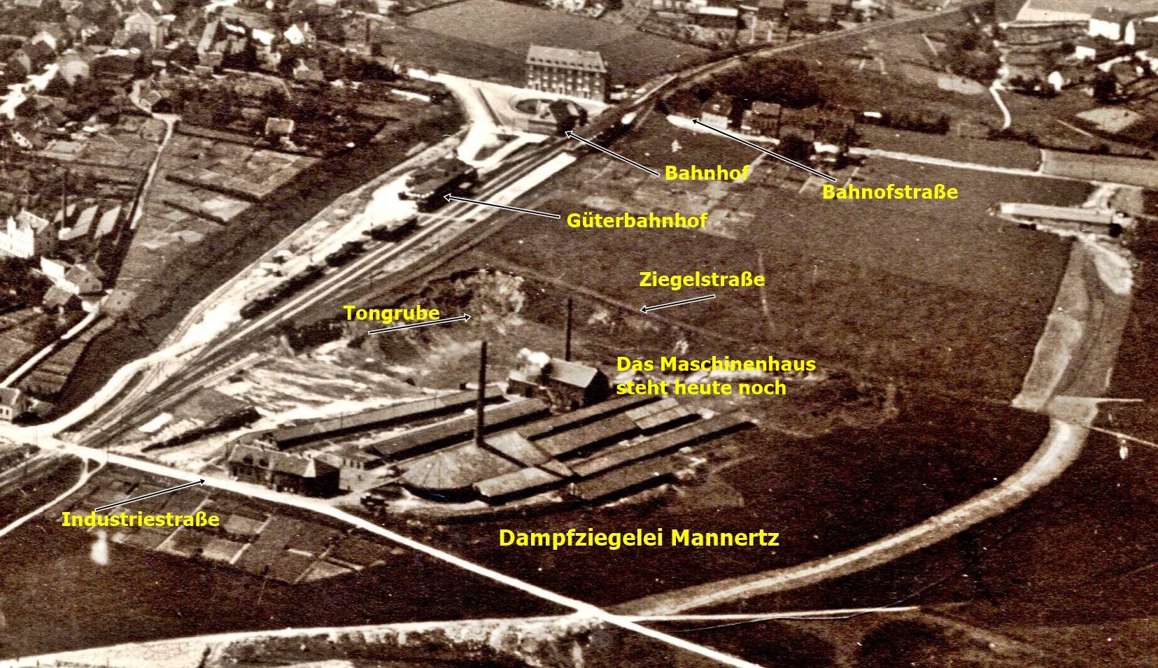 Dampfziegelei Mannertz Heiligenhaus 1929 Repro Ausschnitt StaH 183