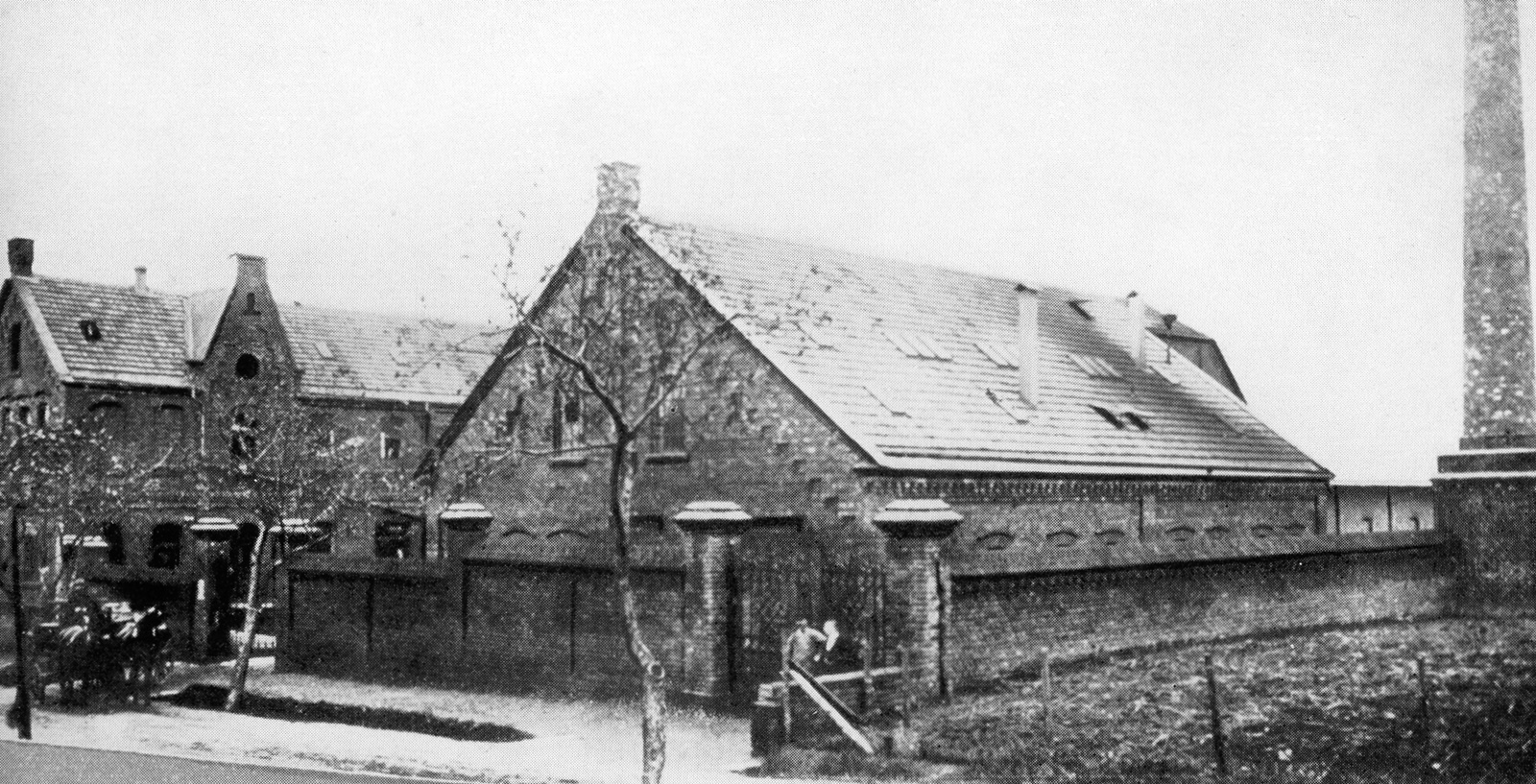 Kiekert 1. Bauabschnitt 1895 Werk Kettwiger Strasse Foto Festschrift 100 Jahre Kiekert