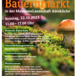 Wald- und Bauernmarkt im Museum Abtsküche und der Museumslandschaft