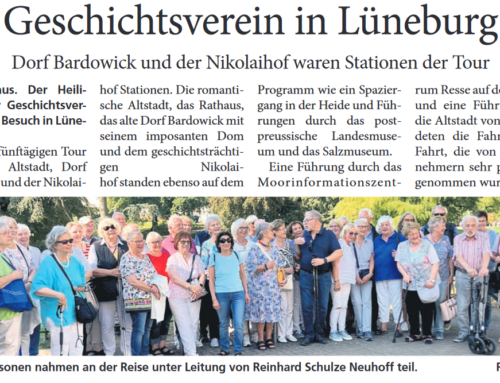 Geschichtsverein Heiligenhaus e.V. in Lüneburg – SuperTipp vom 14. Okt. 2023