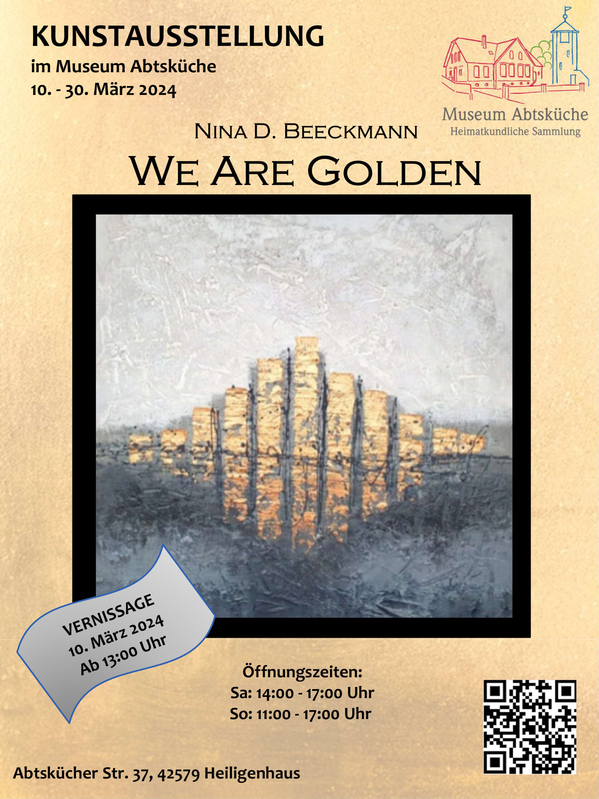 Kunstausstellung: Nina Diana Beeckmann - "We Are Golden"