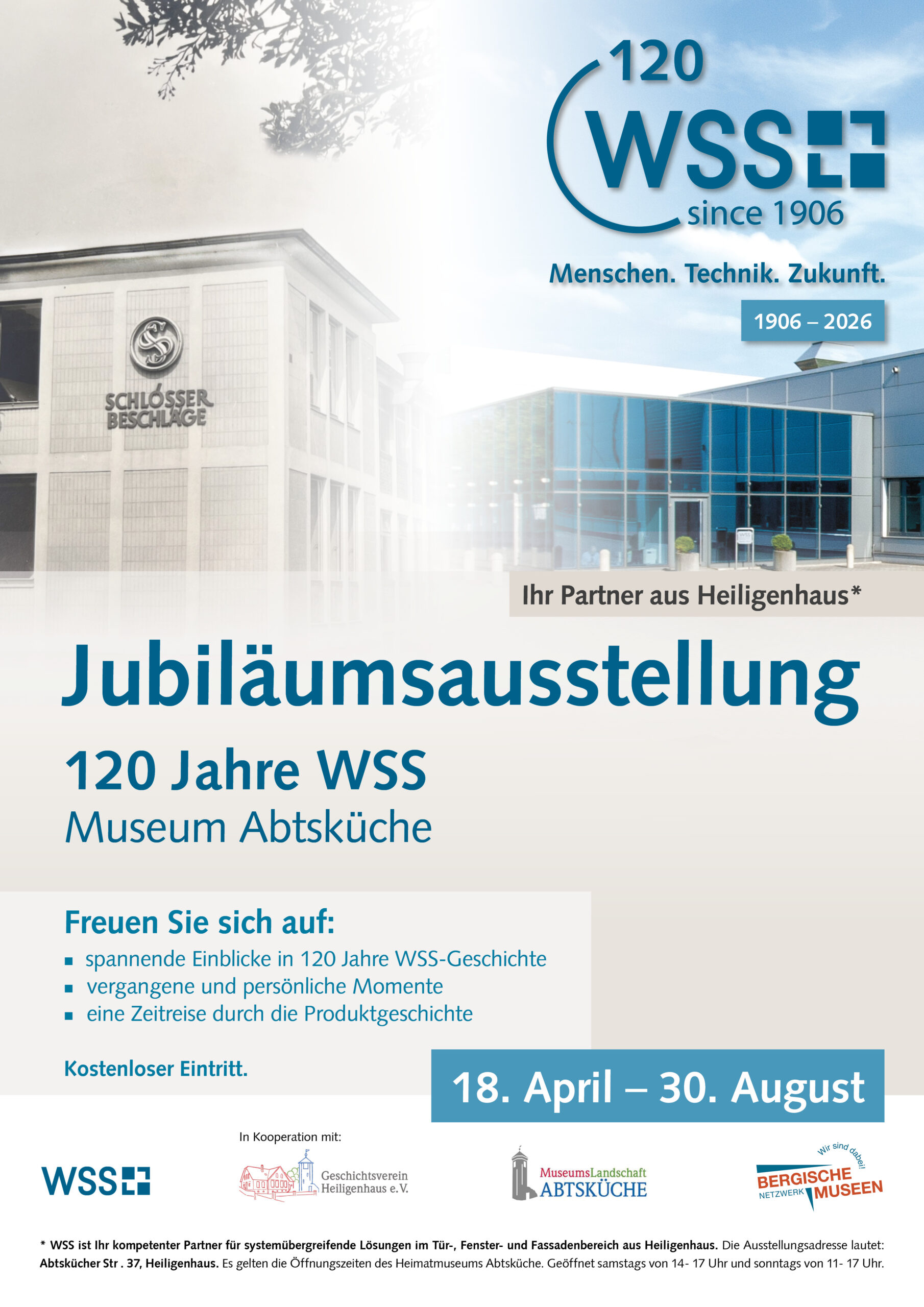 120 Jahre WSS - Jubiläumsausstellung
