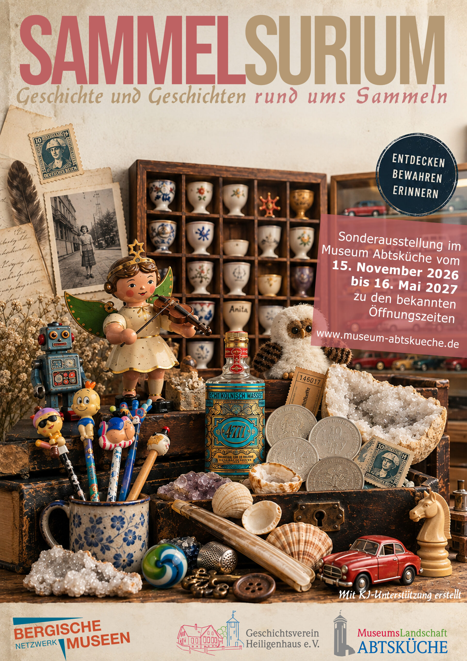 Sonderausstellung: SammelSurium - Geschichte und Geschichten rund ums Sammeln