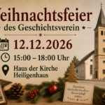 Weihnachtsfeier des Geschichtsvereins Heiligenhaus e.V.